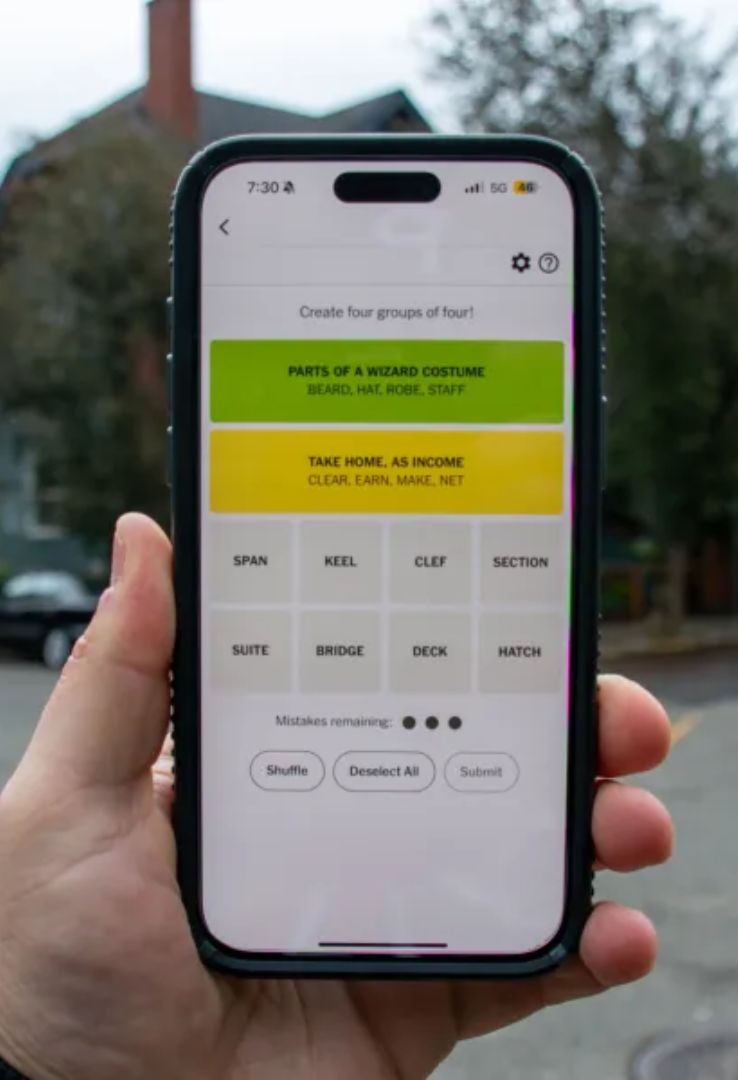 Connections Answers Today